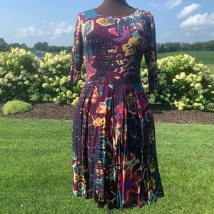 Colorful Peruvian Connection Midi Dress